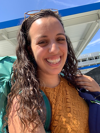 Here I am on a work trip, rocking a camping backpack because even in tech, I’ve never felt the need to follow the ‘standard way’ of doing things. My non-traditional path taught me that being yourself is your biggest strength — and that applies whether you're in a boardroom or the backcountry.